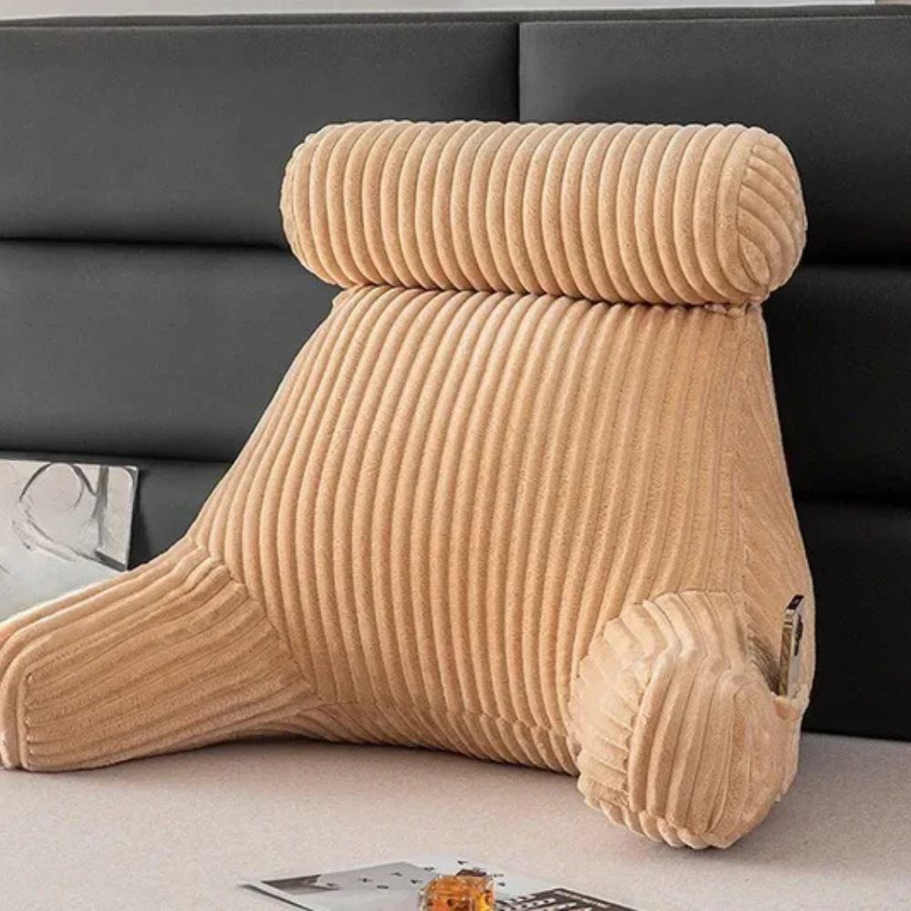 Reading Pillow for Bed – Gentle Back, Neck & Arm Support for Seniors