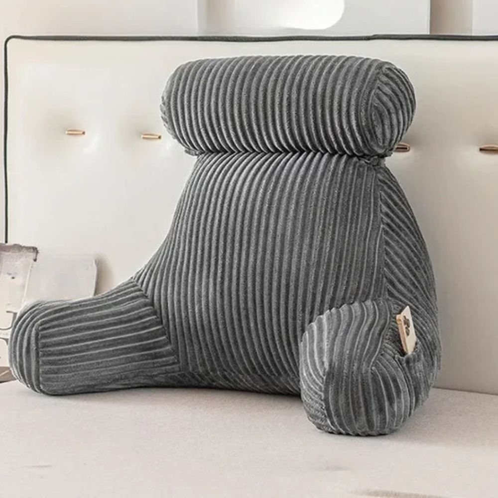 Reading Pillow for Bed – Gentle Back, Neck & Arm Support for Seniors