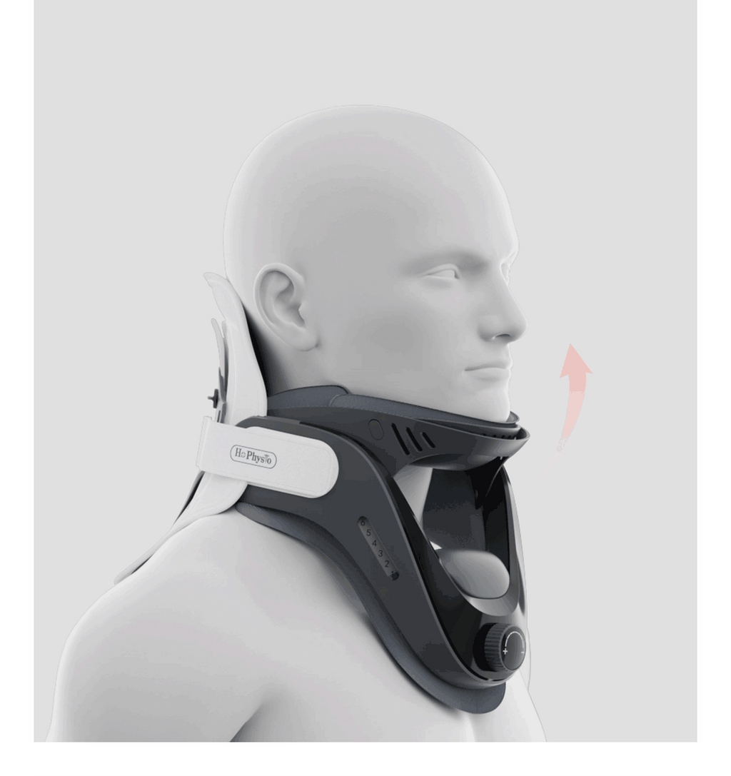 Wireless Neck Stretcher – Cervical Traction & Posture Support for Elderly