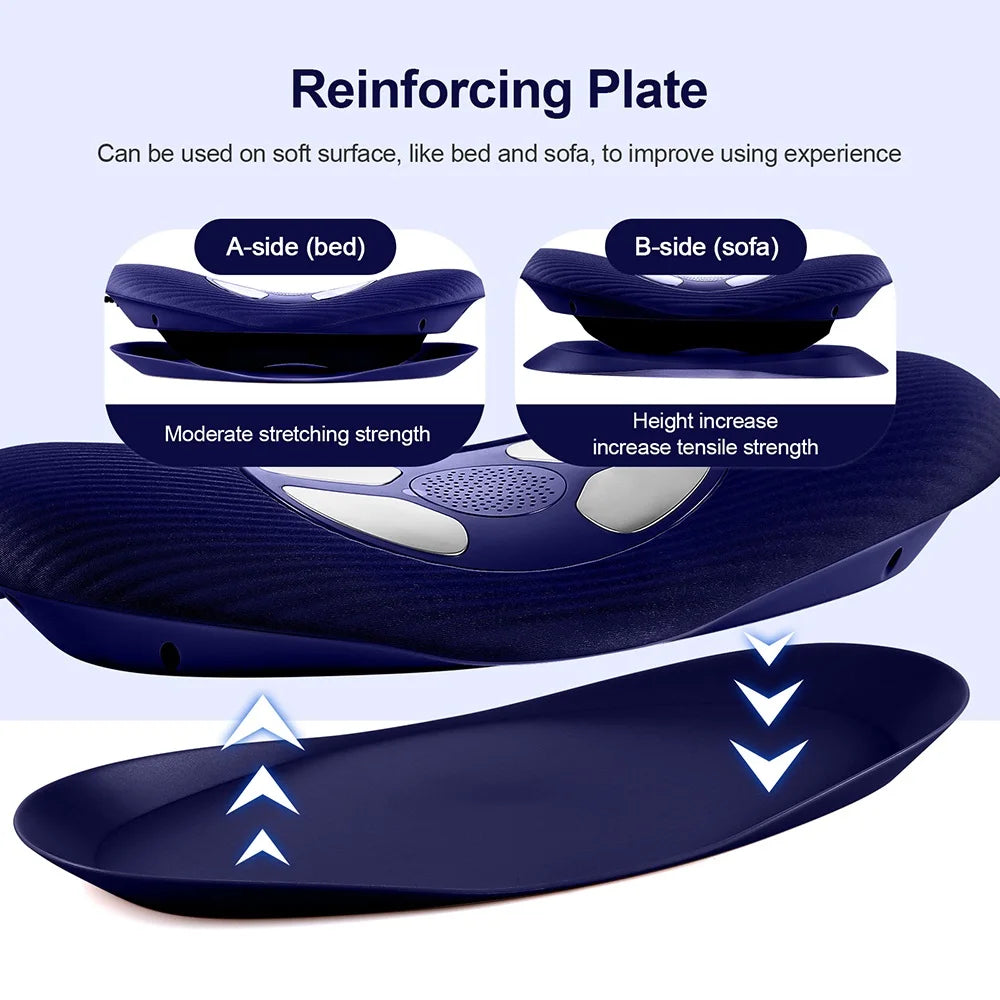 Adjustable Waist Massager - Deep Vibration & Traction Therapy