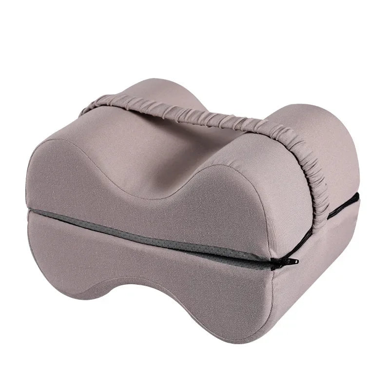 2-in-1 Leg Positioning Pillow with Strap – Comfortable Support for Seniors