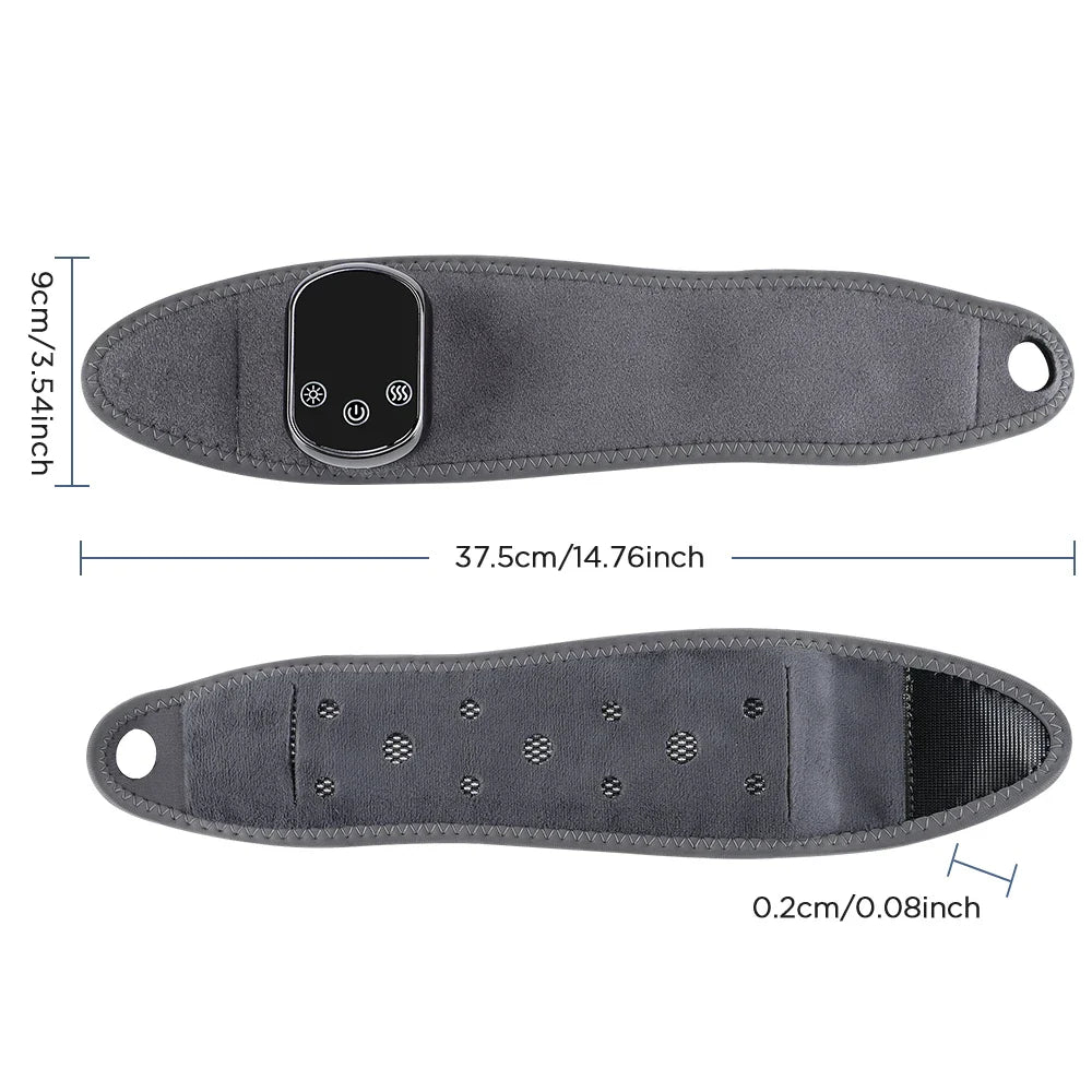 Electric Heating Wrist Massager for Seniors – Gentle Heat & Vibration Therapy, Rechargeable