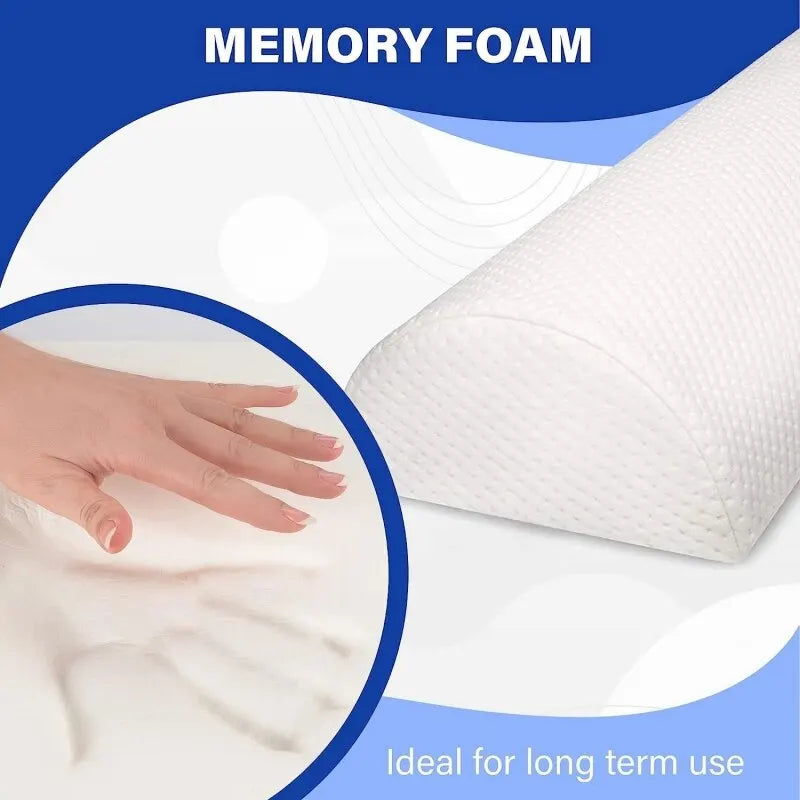 Travel & Bed Support Pillow – Leg, Back & Lumbar Cushion for Better Comfort