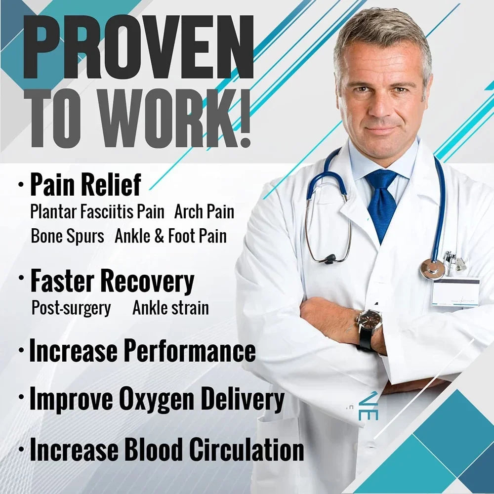 Flexible Ankle Compression Sleeve – Gentle Daily Support for Seniors