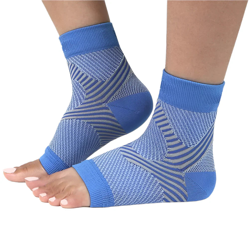Flexible Ankle Compression Sleeve – Gentle Daily Support for Seniors