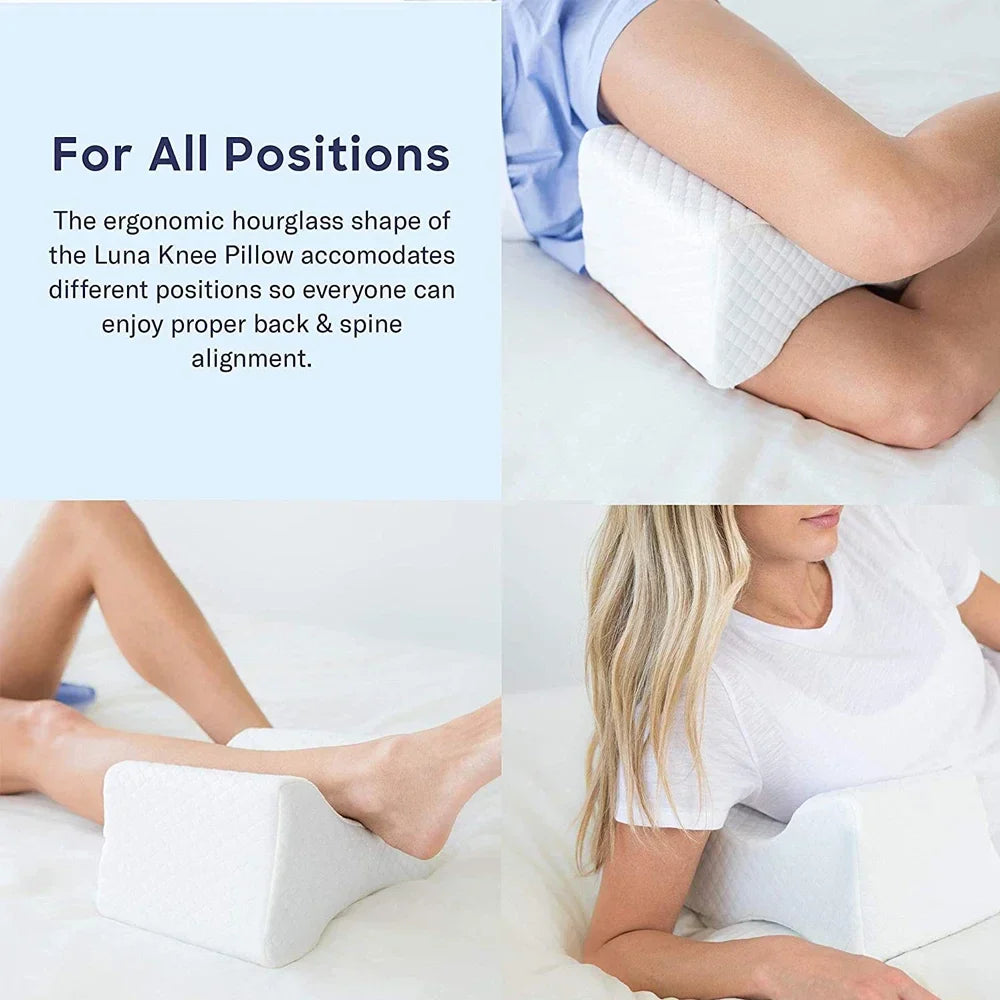 Comfort Knee Pillow – Lumbar & Leg Support for Seniors