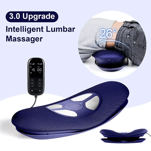 Adjustable Waist Massager - Deep Vibration & Traction Therapy