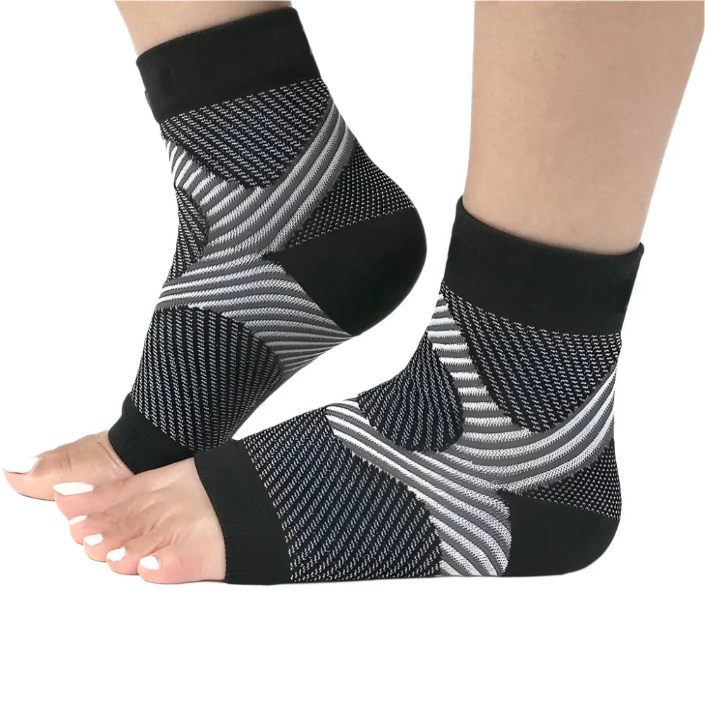 Flexible Ankle Compression Sleeve – Gentle Daily Support for Seniors