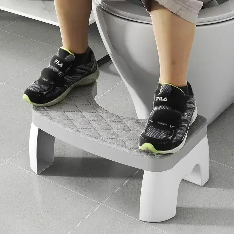 Foldable Toilet Stool for Seniors – Ergonomic Squat Support