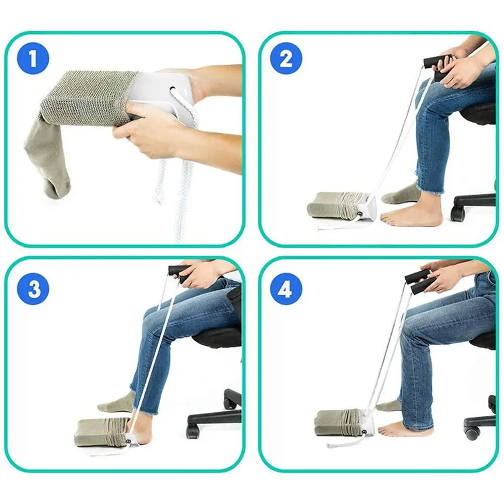 Sock Aid Tool for Easy Sock Application – Perfect for Limited Mobility