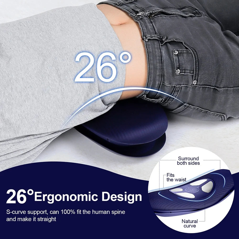 Adjustable Waist Massager - Deep Vibration & Traction Therapy