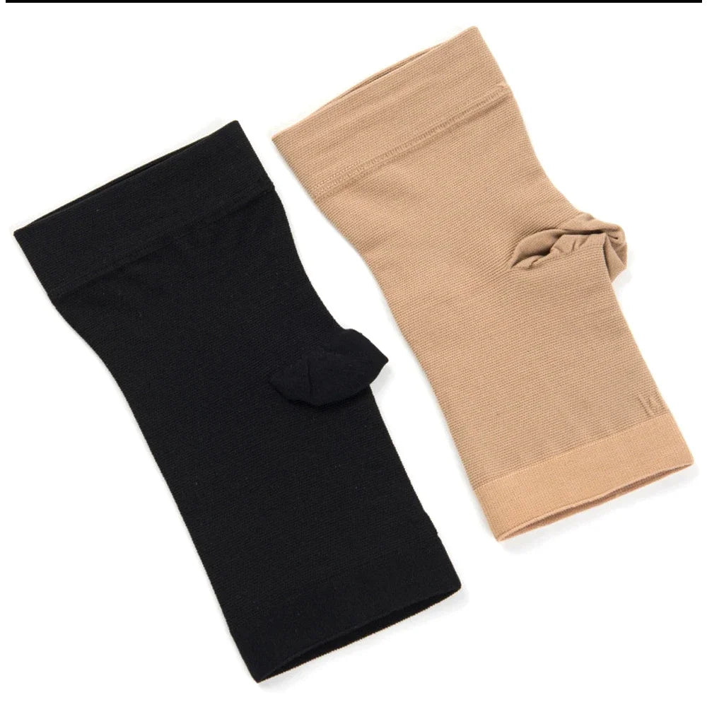 Open Toe Ankle Support Sleeve – Gentle Compression for Seniors