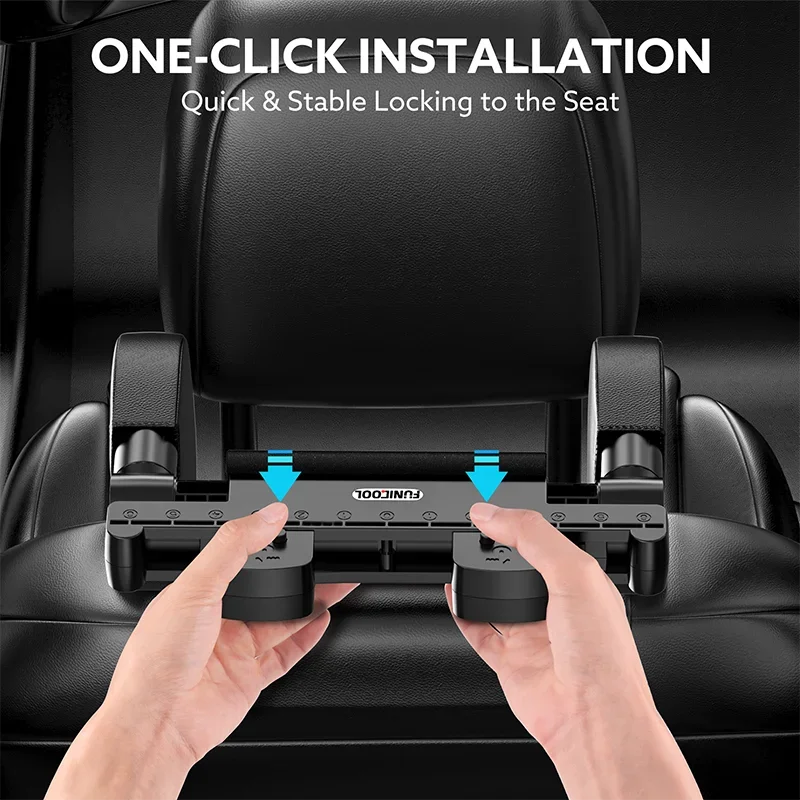 Adjustable Car Seat Headrest Neck Pillow – Comfort Support for Seniors