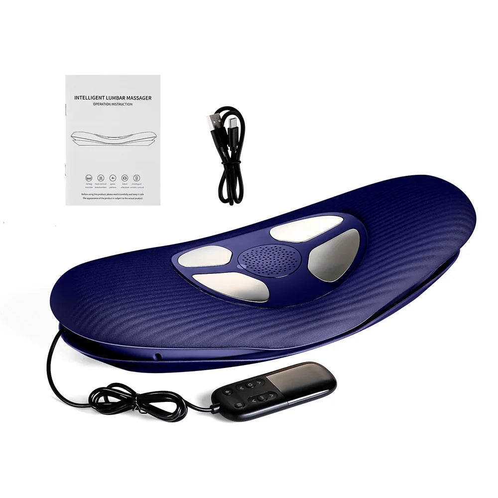 Adjustable Waist Massager - Deep Vibration & Traction Therapy
