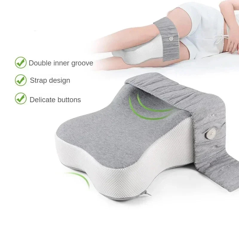 Ergonomic Knee Pillow – Perfect for Side Sleep Comfort and Support