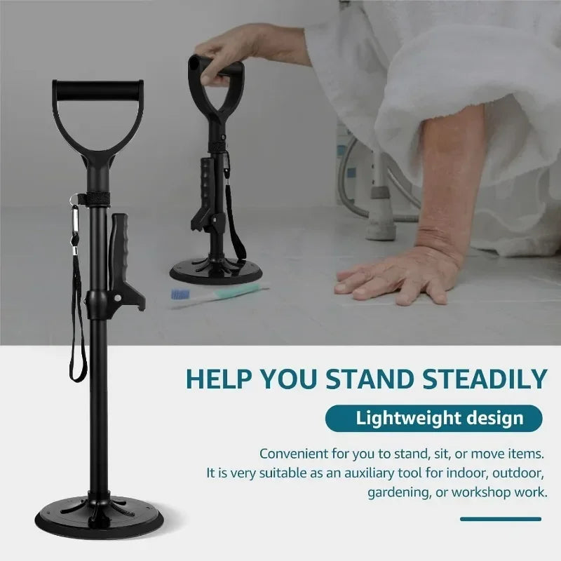 Stand Assist Adjustable Height Dual-Handle Aid – Safe, Steady Support for Seniors
