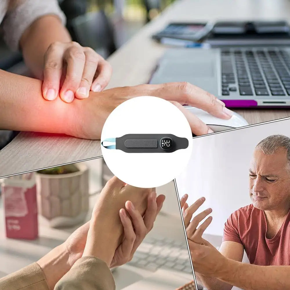 Heated Wrist Wrap – Gentle Heat & Massage Support for Seniors