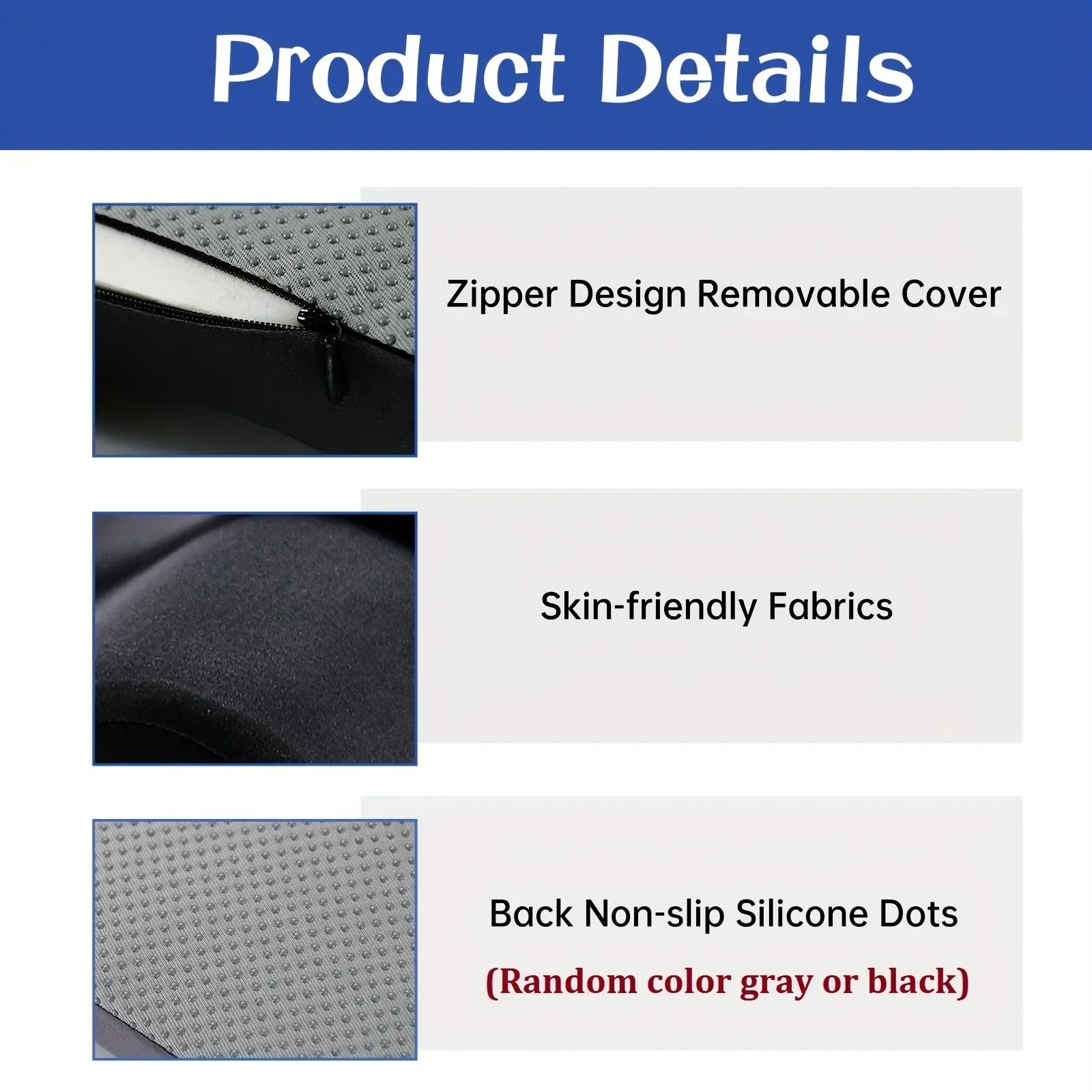 2-in-1 Leg Positioning Pillow with Strap – Comfortable Support for Seniors