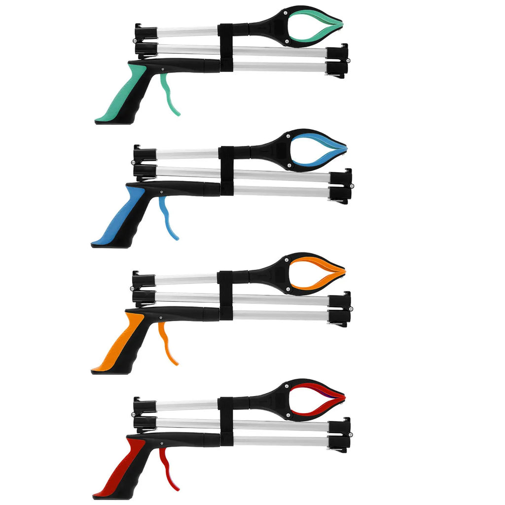 43" Upgraded Foldable Grabber Tool with Magnetic 360° Swivel Clip for Elderly & Disabled