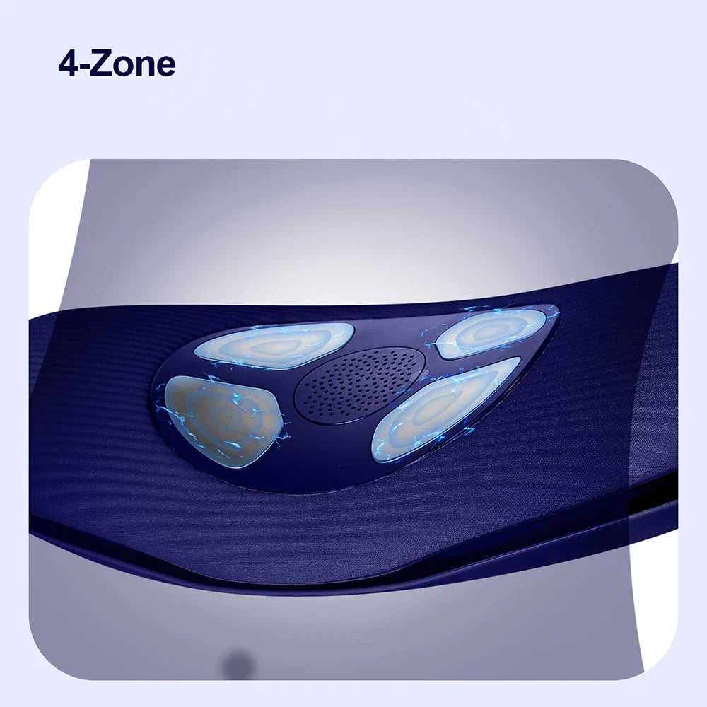 Adjustable Waist Massager - Deep Vibration & Traction Therapy