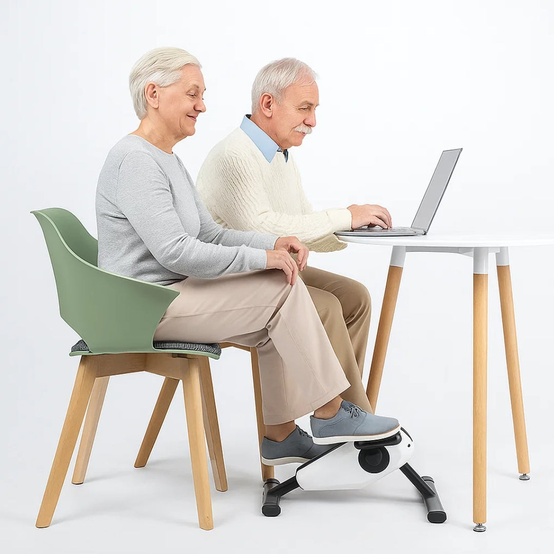 Mini Pedal Exerciser Bike – Senior-Friendly, Low-Impact Home & Office Fitness