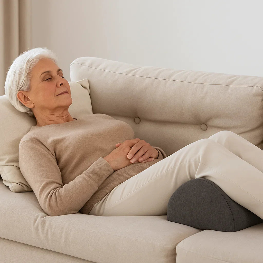 Travel & Bed Support Pillow – Leg, Back & Lumbar Cushion for Senior