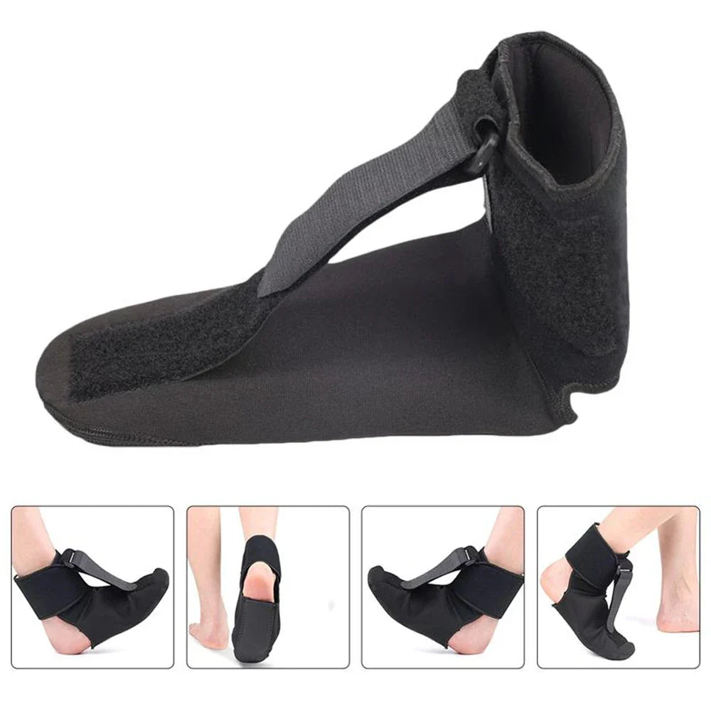 Adjustable Foot Brace Sock – Gentle Overnight Support for Seniors