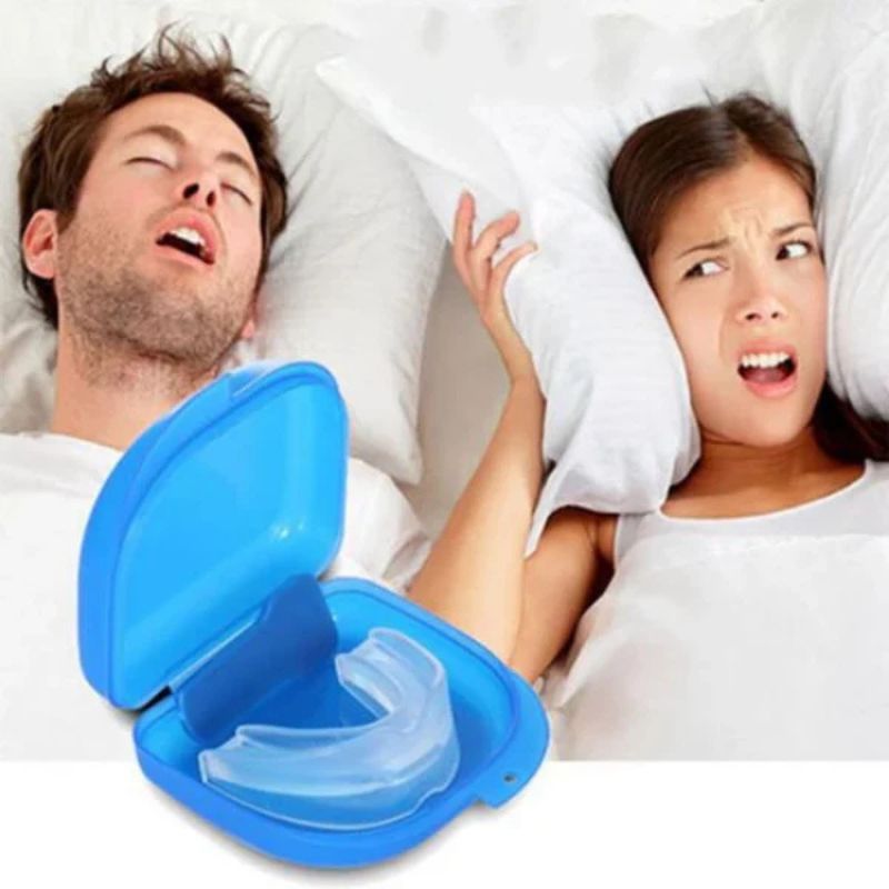 Silicone Night Mouthguard – Gentle Snoring & Teeth Protection for Seniors