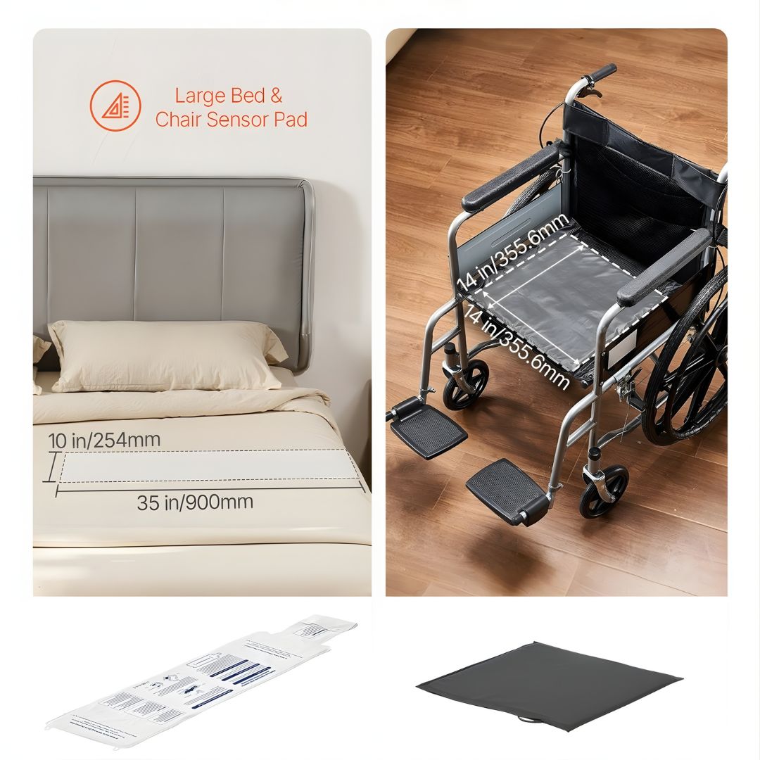 Smart Bed & Chair Alarm System - Senior Safety and Caregiving