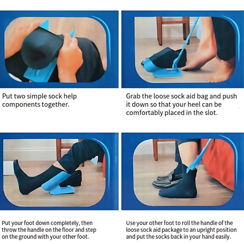 Sock Aid Helper – Easy Sock Wear & Removal for Seniors