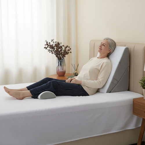 3-in-1 Adjustable Bed Wedge Pillows Set – Gentle Support for Seniors