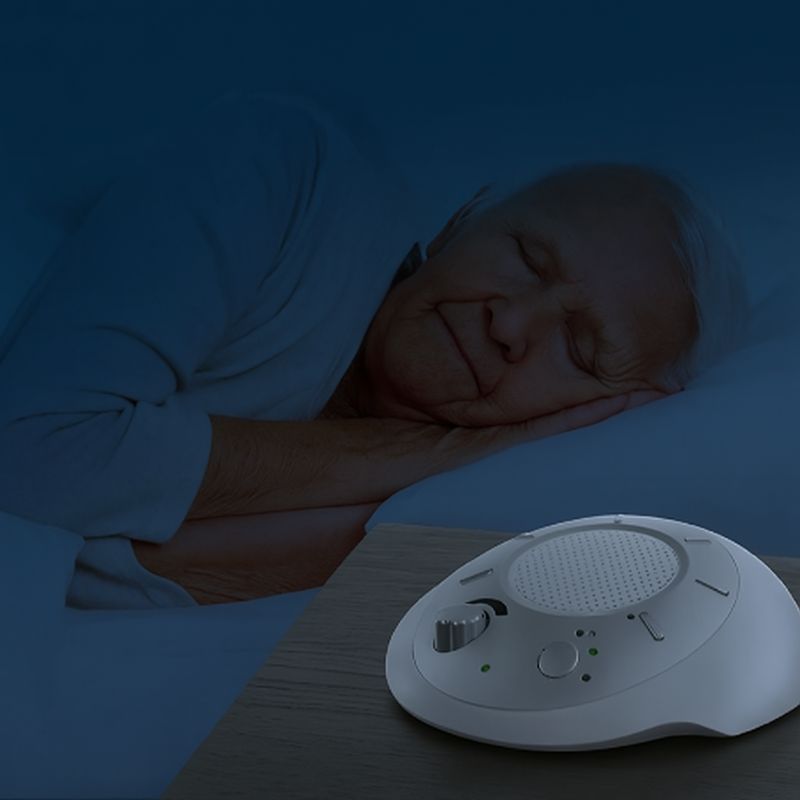 Portable White Noise Machine – Sleep & Relaxation Aid for Seniors