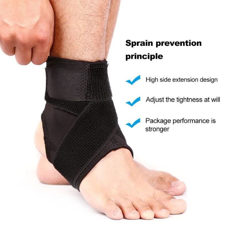 Adjustable Ankle Brace – Gentle Support & Comfort for Seniors