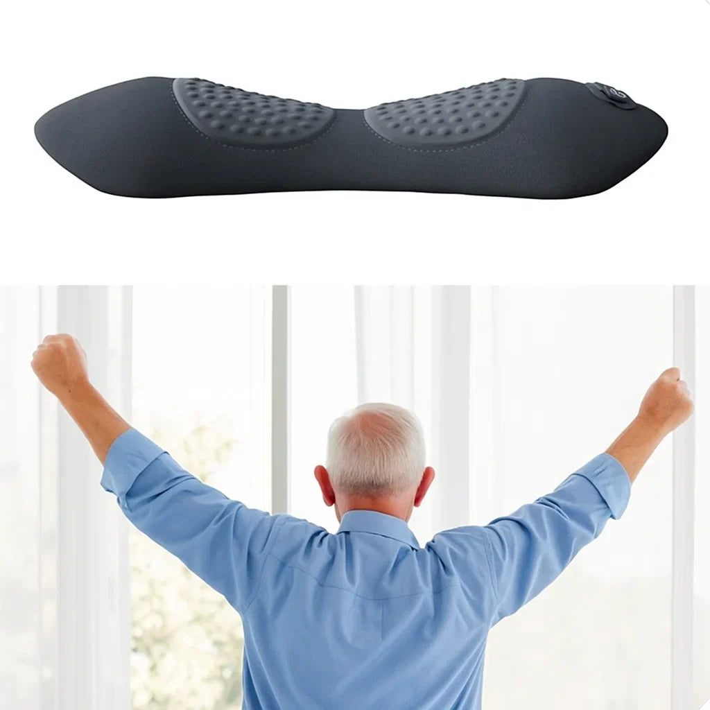Massage Waist Support Pillow – Lumbar & Back Pain Relief for Seniors