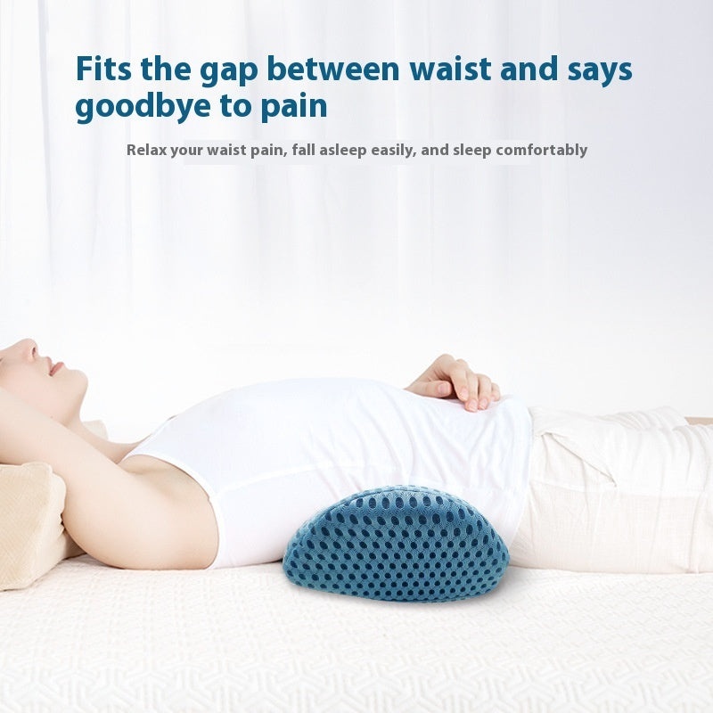 Memory Foam Lumbar Support Pillow – Sofa, Car & Office Comfort for Back Relief