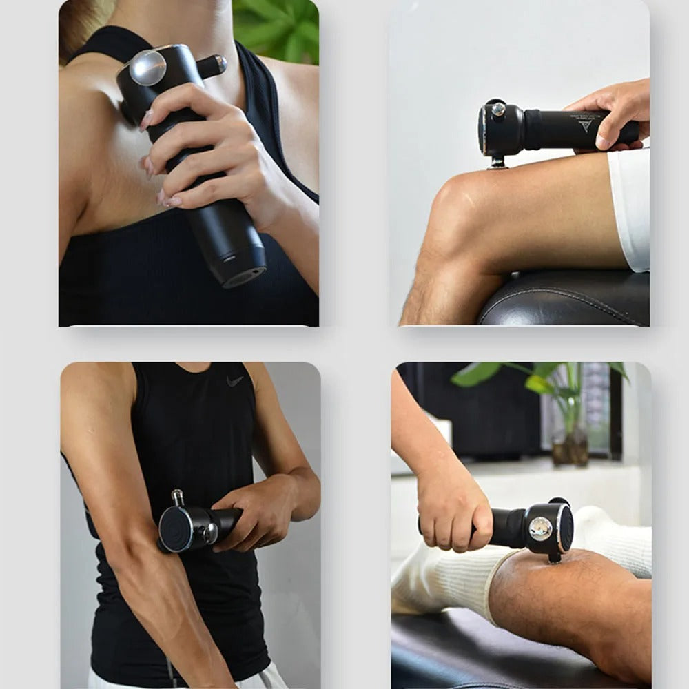Lightweight Massage Device – Quiet, Rechargeable, Comfortable Grip