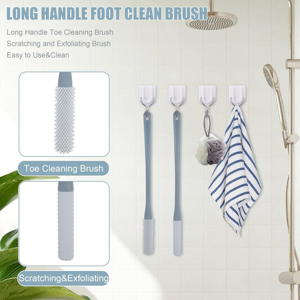 Soft Silicone Toe Brush - Easy Daily Hygiene Tool for the Elderly