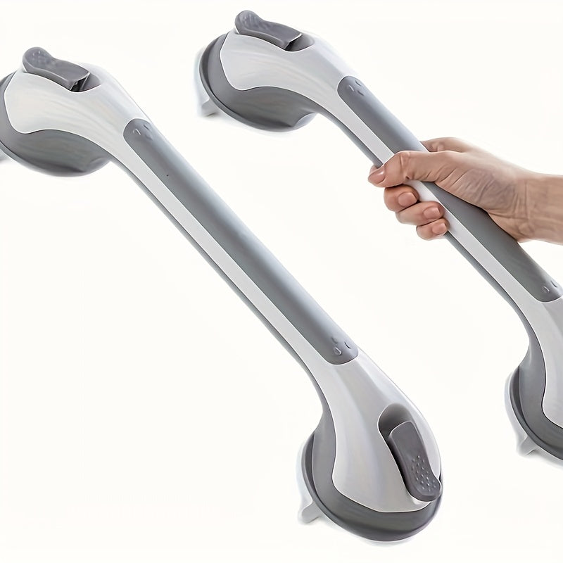 SafeGrip™ Suction Grab Bars - No-Drill Bathroom Safety Handles for Seniors